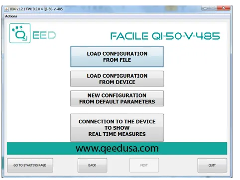 Setting up the communication ports on a Modbus Current Converter